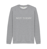 Light Heather Printed Sweater Front