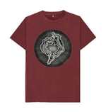 Red Wine Earth's Core Tee