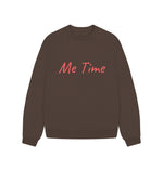 Chocolate Me Time Oversized Jumper