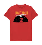 Red Love Your Bear Tee