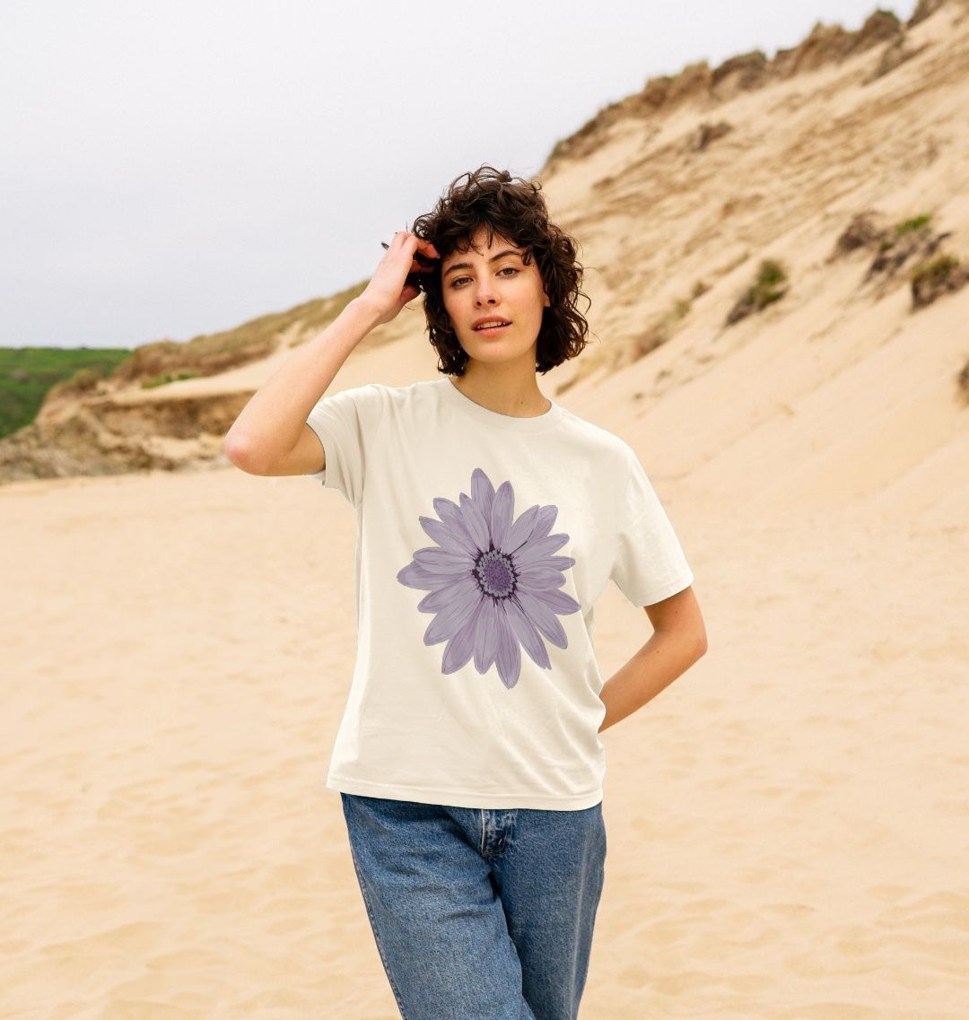 Purple Flower Tee