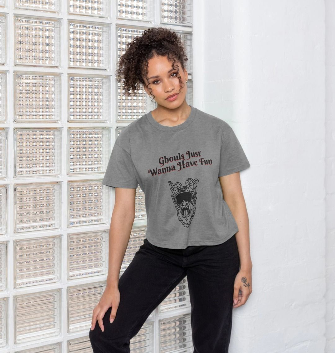 Ghouls Fun Boxy Tee