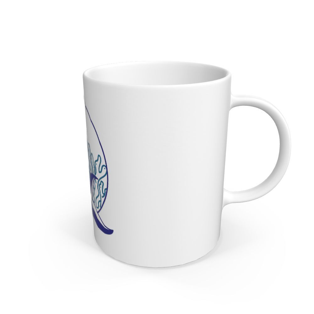 White Shark Attack Ceramic Mug