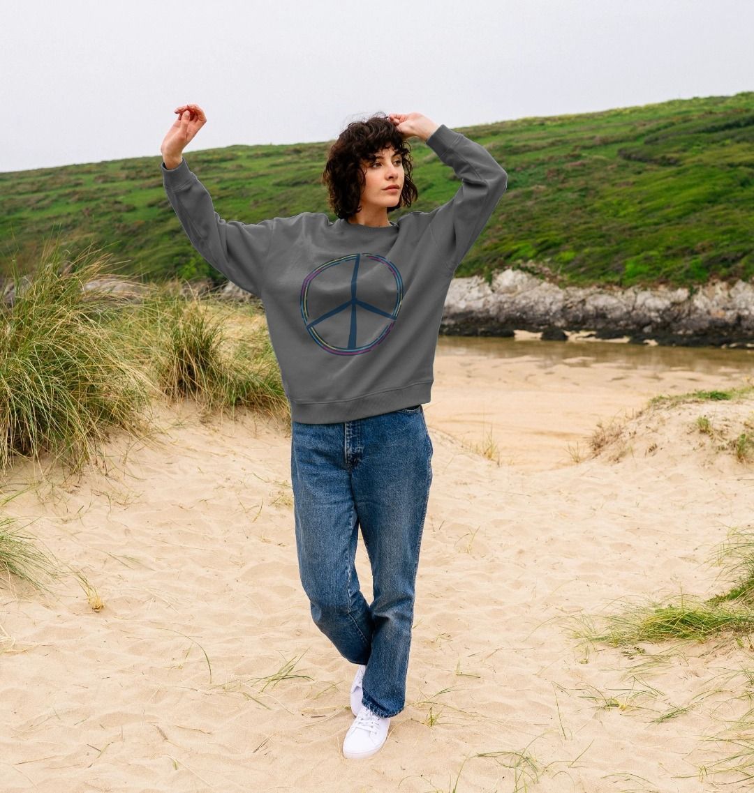 Peace Oversized Jumper