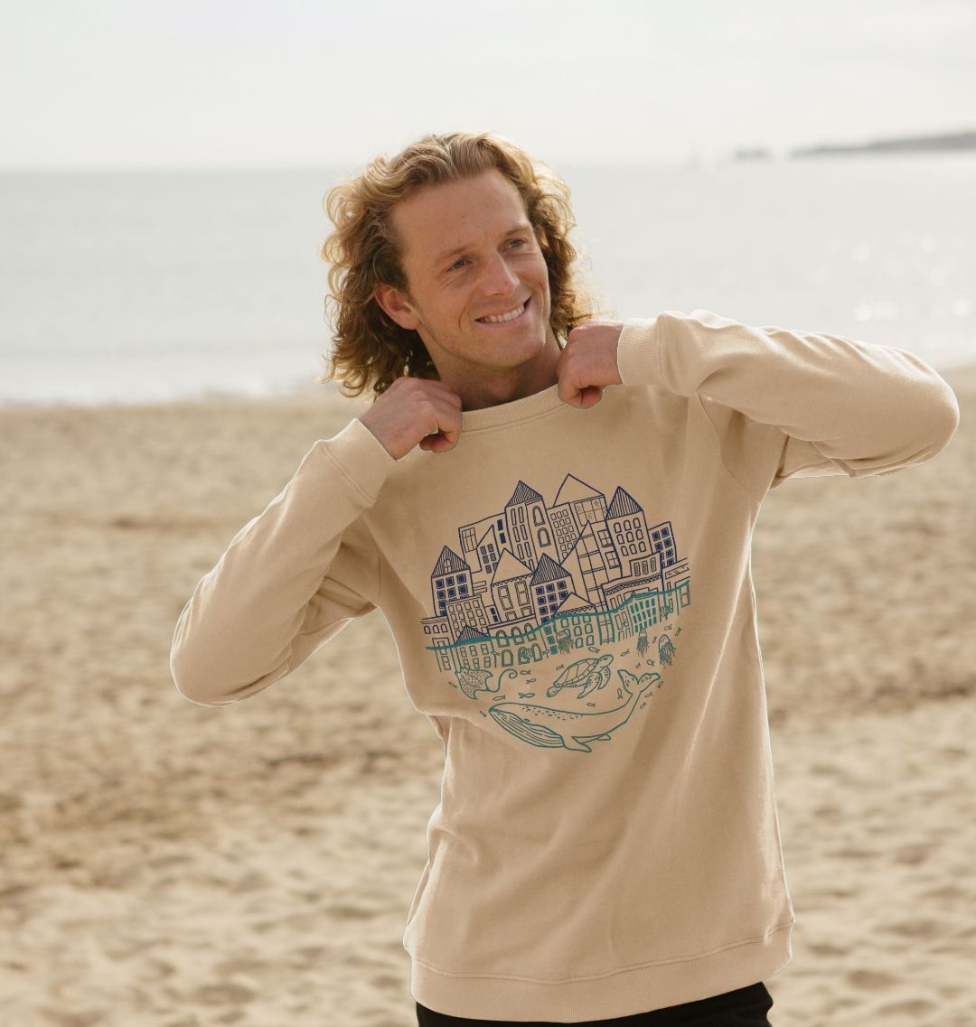 Ocean Life Crew Neck Sweatshirt