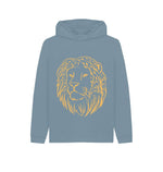 Stone Blue Lion Hoody