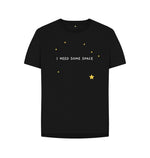 Black I Need Some Space & Stars Tee