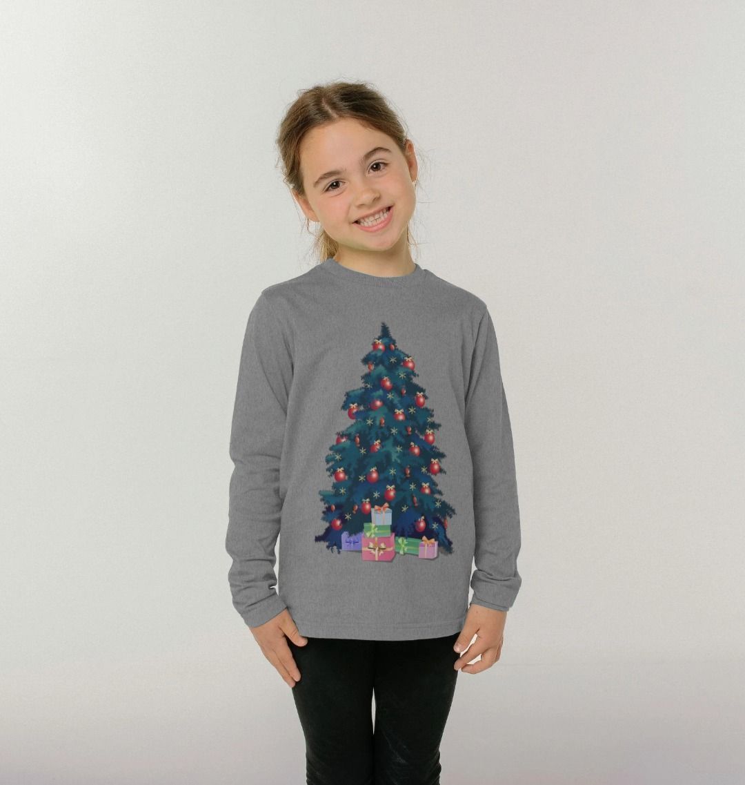 Christmas Tree Long Sleeves Top