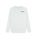 White I'm Enough Crew Neck Sweatshirt