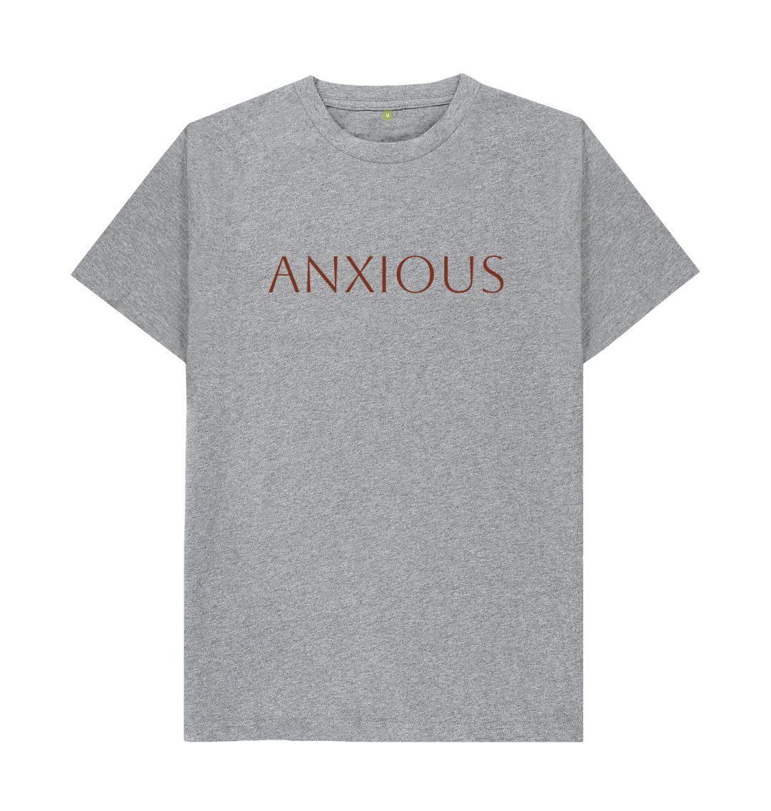 Athletic Grey Anxious Tee