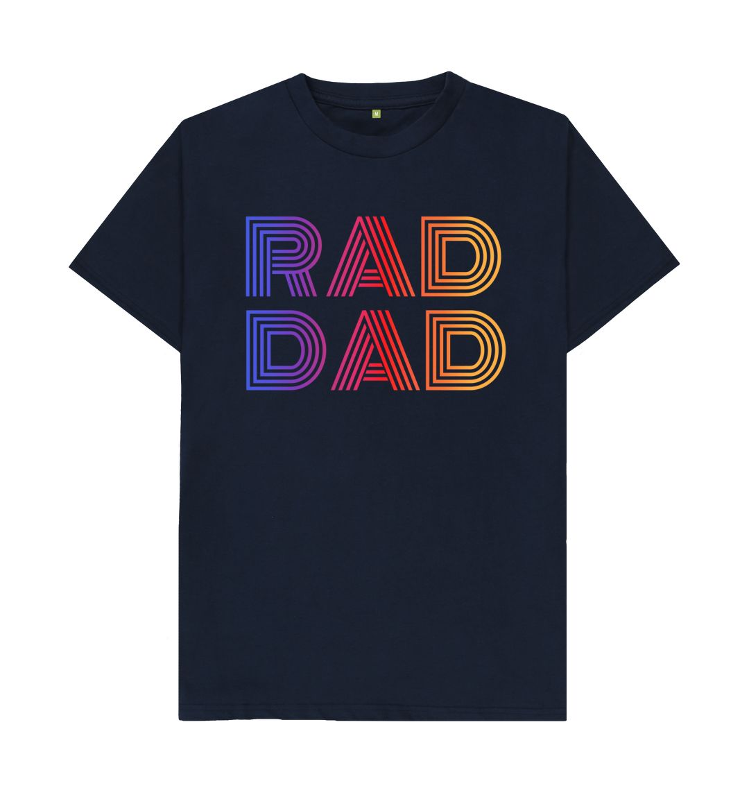 Navy Blue RAD DAD TEE