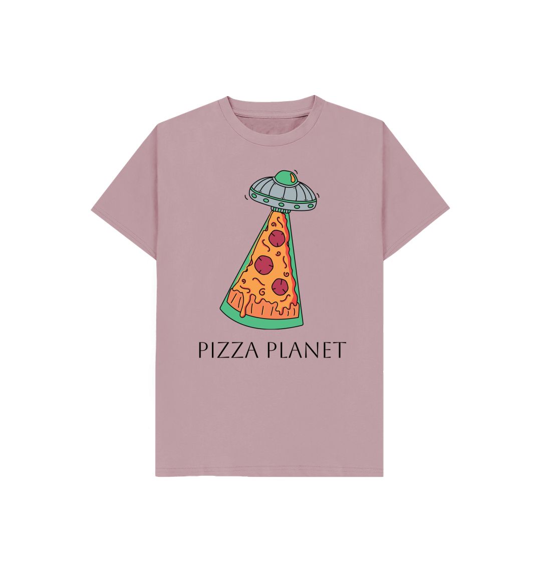 Mauve Pizza Planet Tee