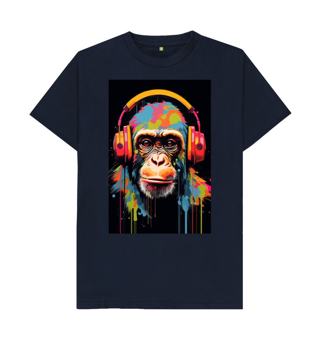 Navy Blue Primal Beats Tee