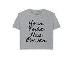 Athletic Grey Printed T-shirt Front