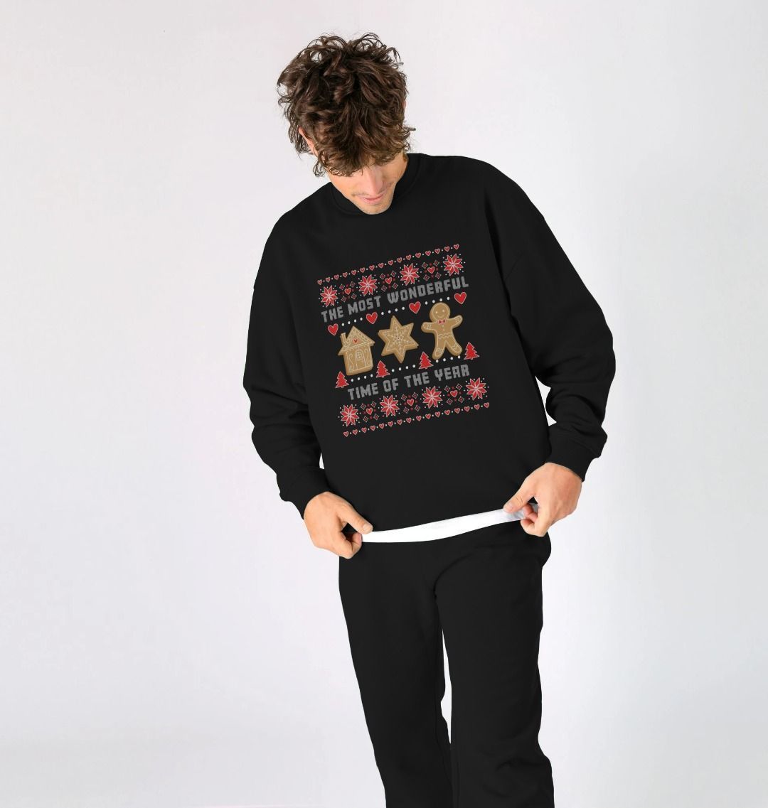 The Most Wonderful Time Of The Year Oversized Jumper