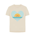 Oat Heart, Sunset And Sea Relaxed Tee