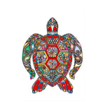 White Sea Turtle Wall Art