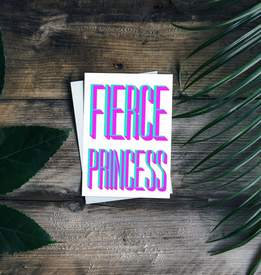 Fierce Princess Wall Art