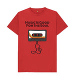 Red Music Is Good For The Soul Tee