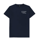 Navy Blue Its Okay Not To Be Okay Tee