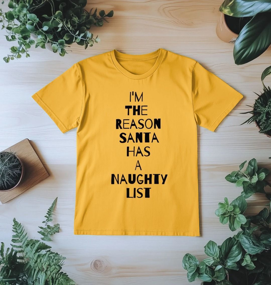 I'm The Reason Santa Has A Naughty List Tee