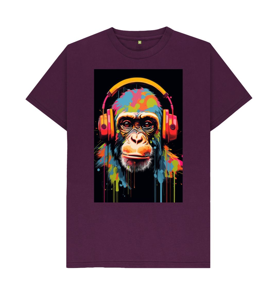 Purple Primal Beats Tee