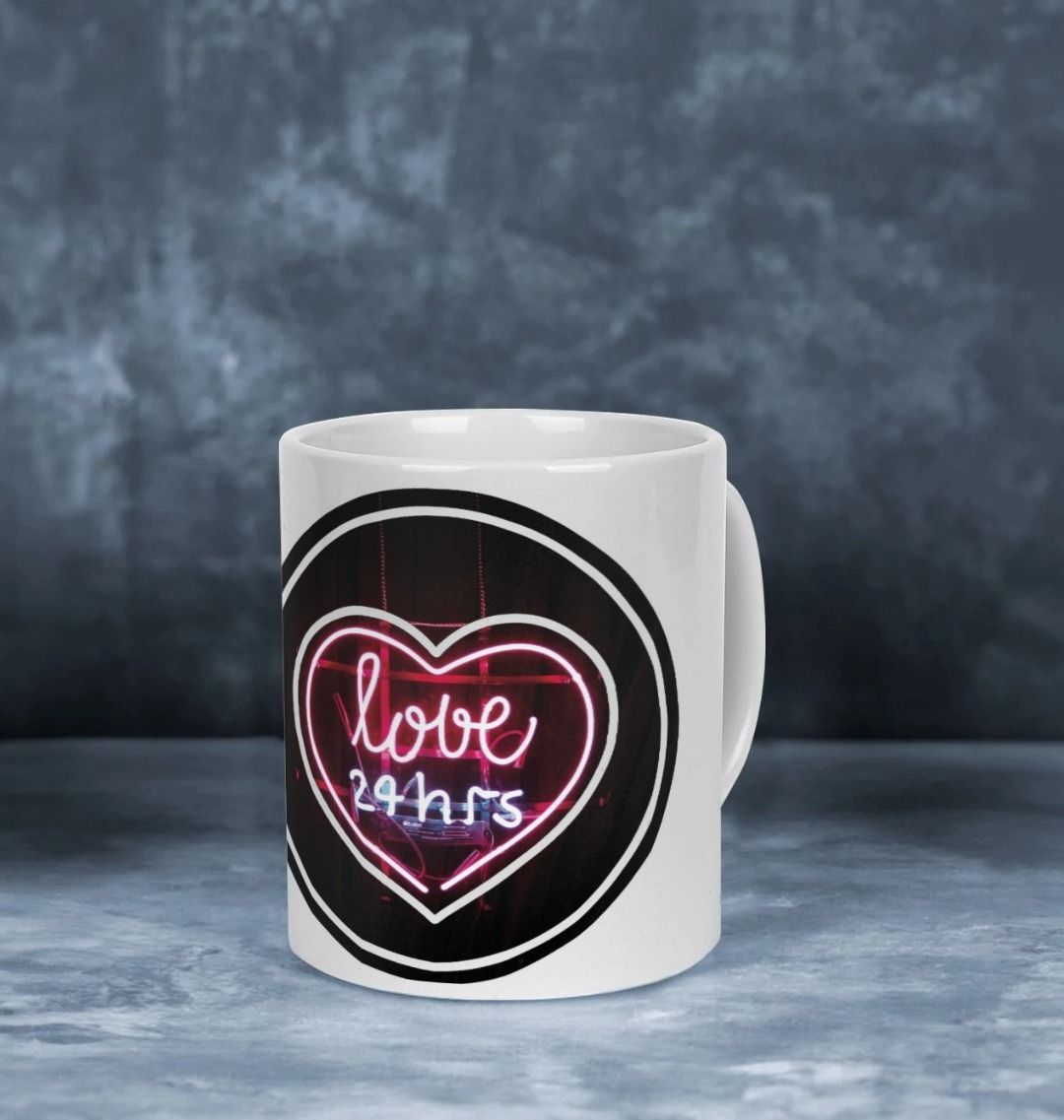 Love 24Hrs Ceramic Mug