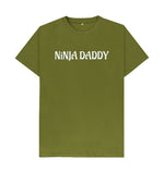 Moss Green Ninja Daddy Tee