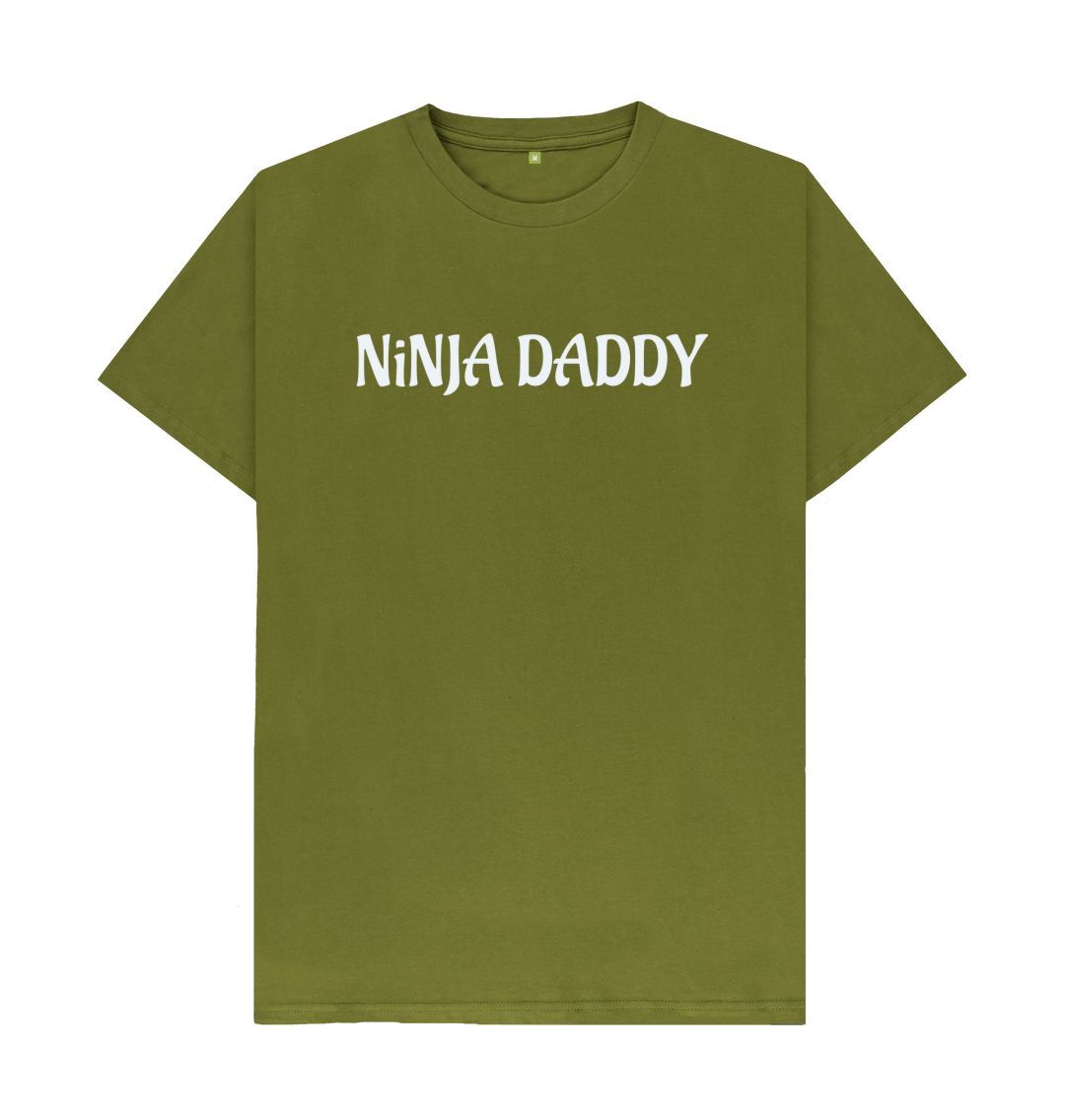 Moss Green Ninja Daddy Tee