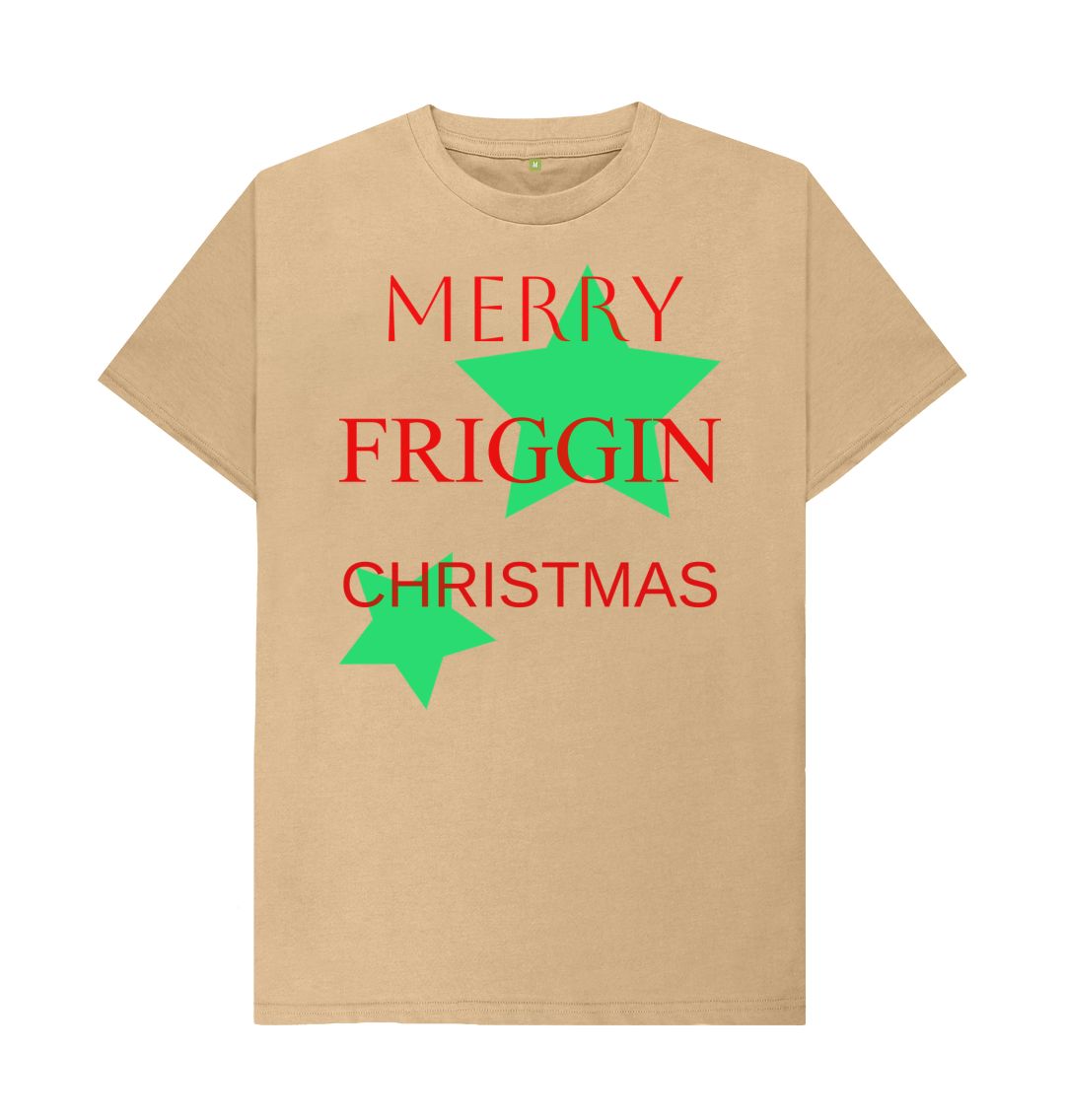 Sand Merry Friggin Christmas Tee