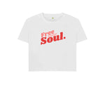 White Free Your Soul Boxy Tee