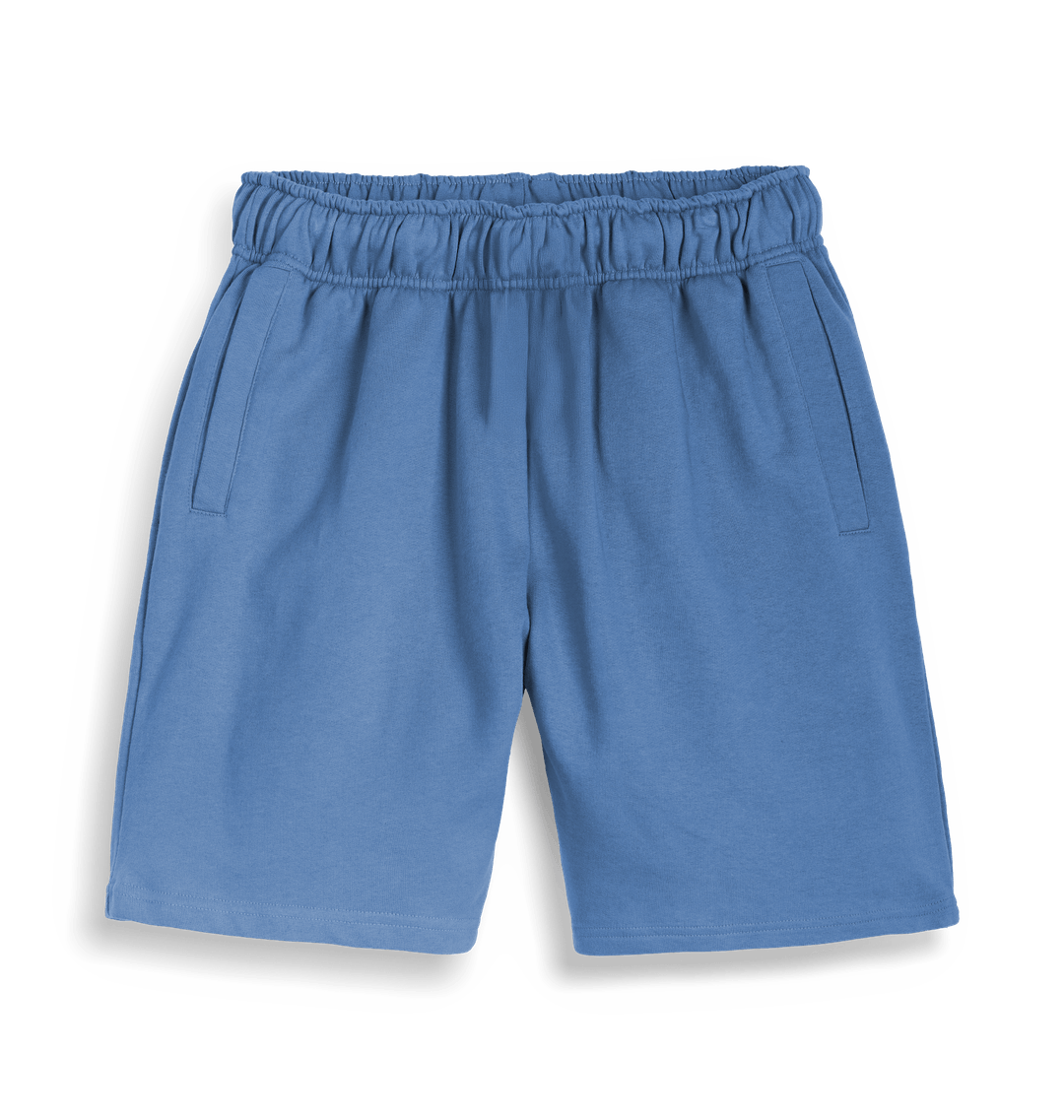 Bright Blue Plain Unisex Waker Short