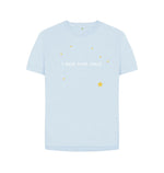 Sky Blue I Need Some Space & Stars Tee