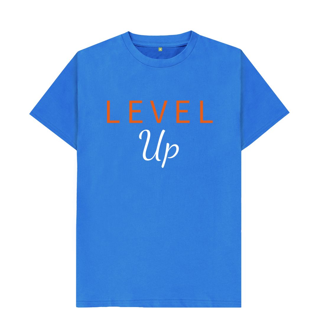 Bright Blue Level Up Tee