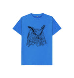 Bright Blue Night Owl Tee