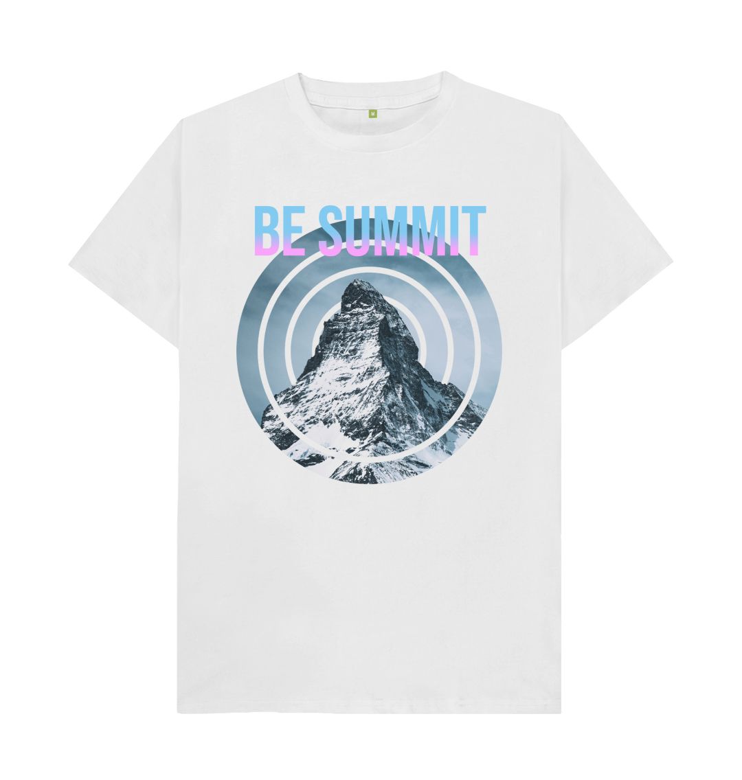 White Be Summit Tee