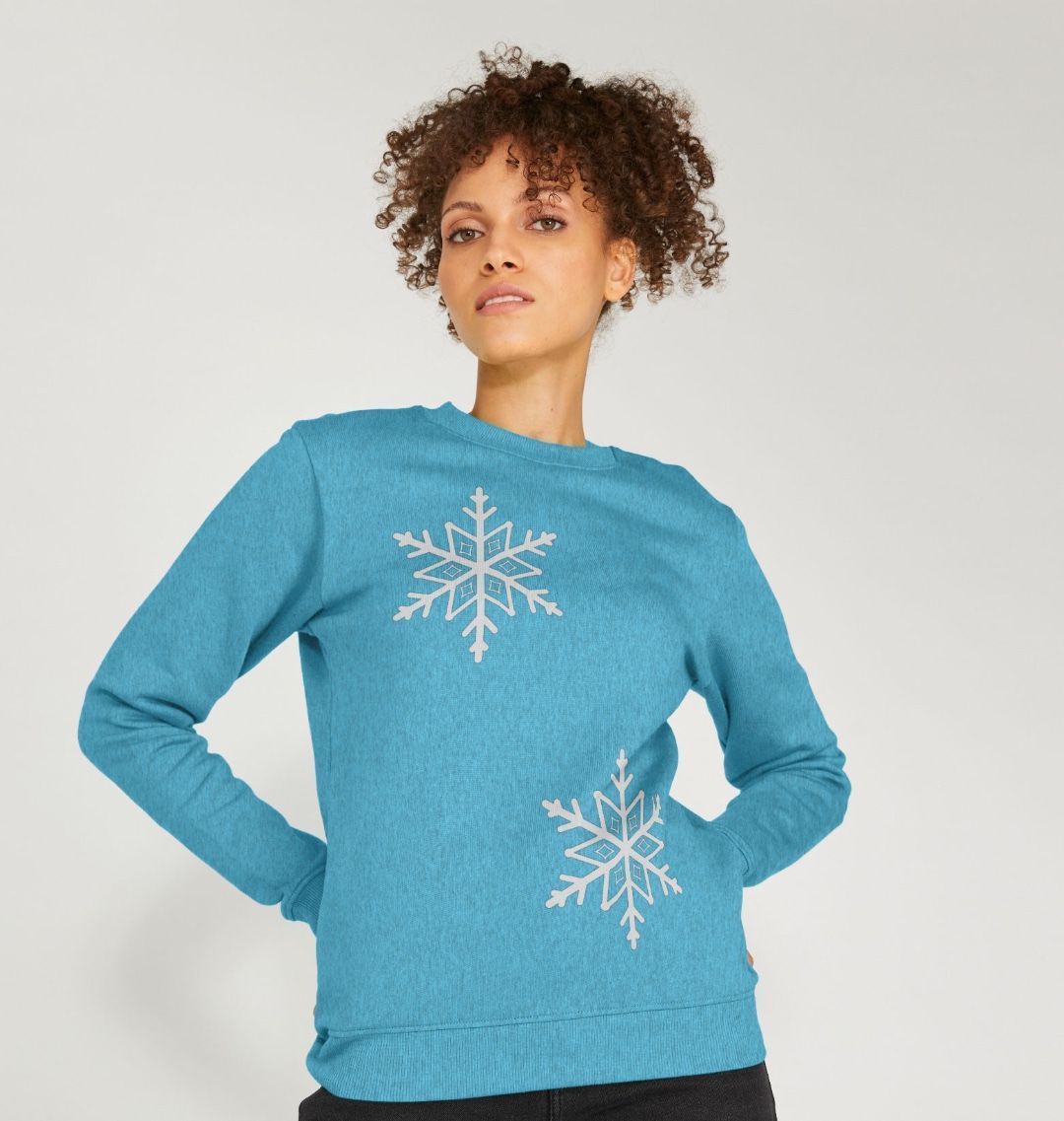 Snowflakes Remill Sweatshirt