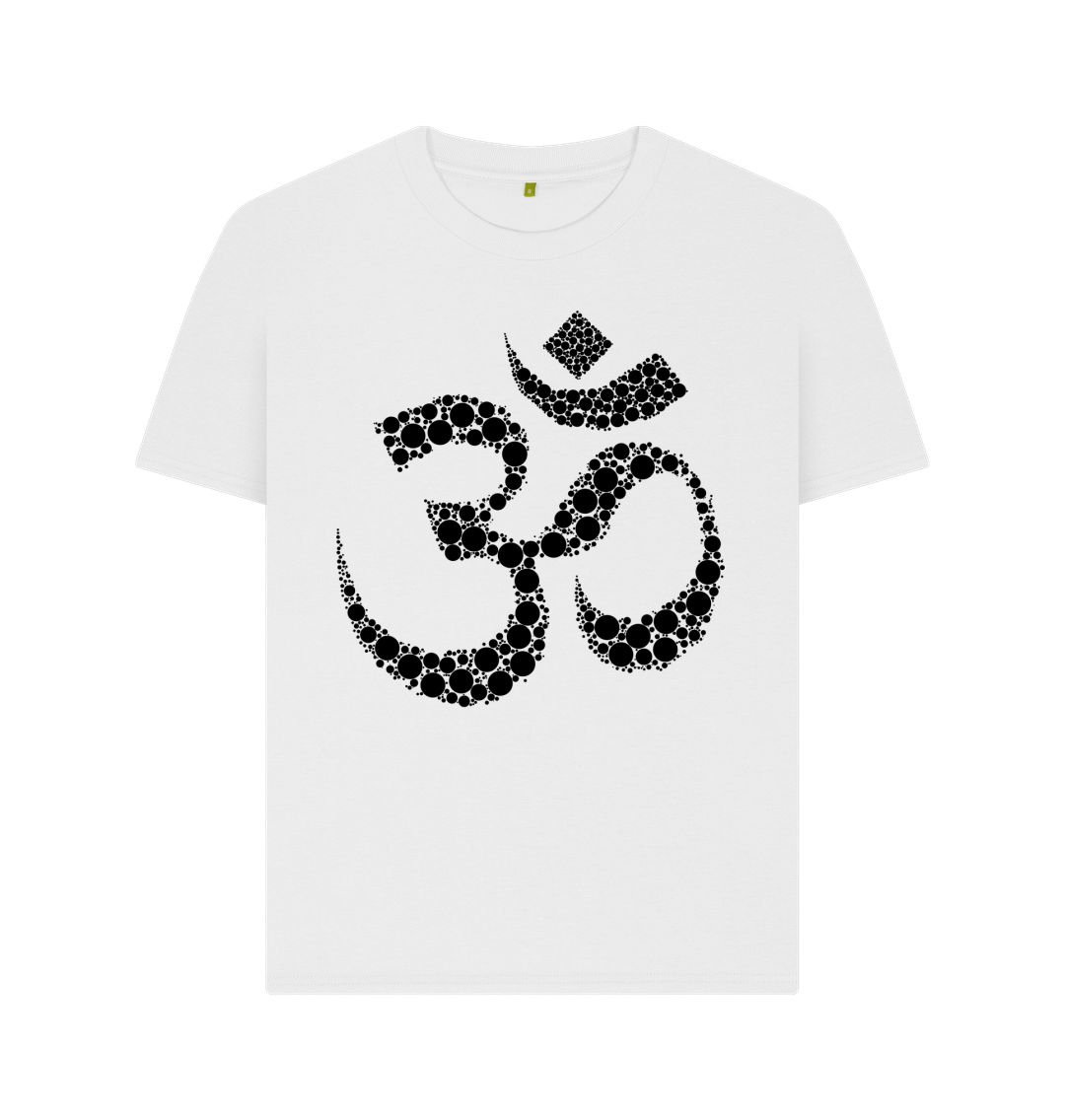 White OM Tee