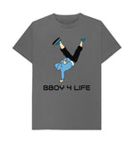 Slate Grey BBOY 4 LIFE Tee