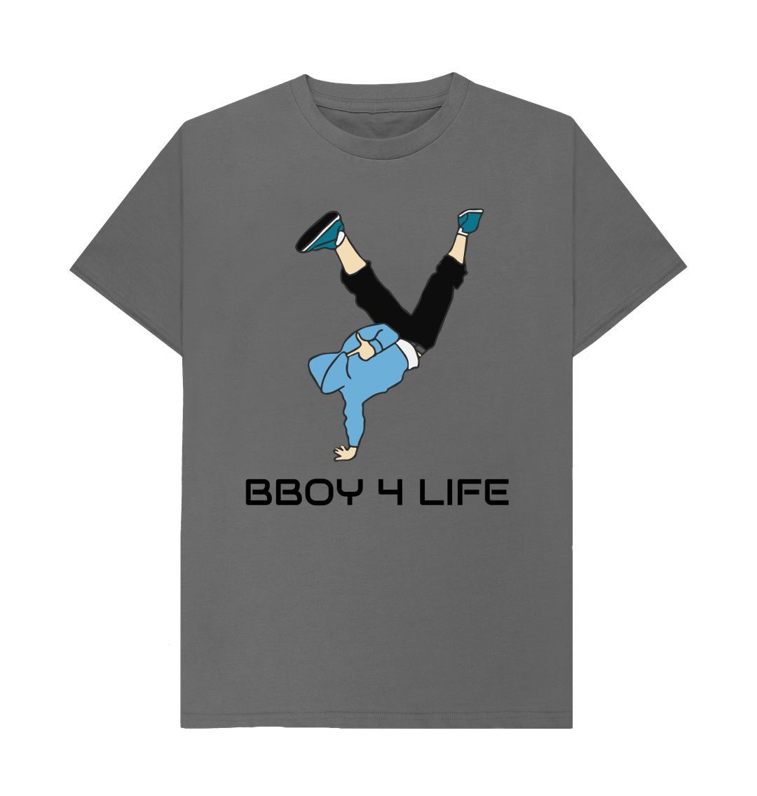 Slate Grey BBOY 4 LIFE Tee