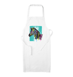 White Artist's Apron