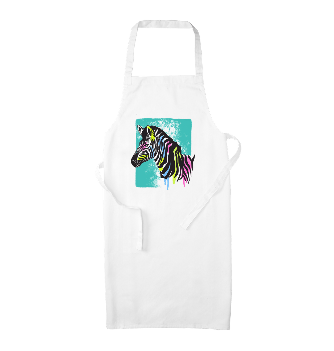 White Artist's Apron