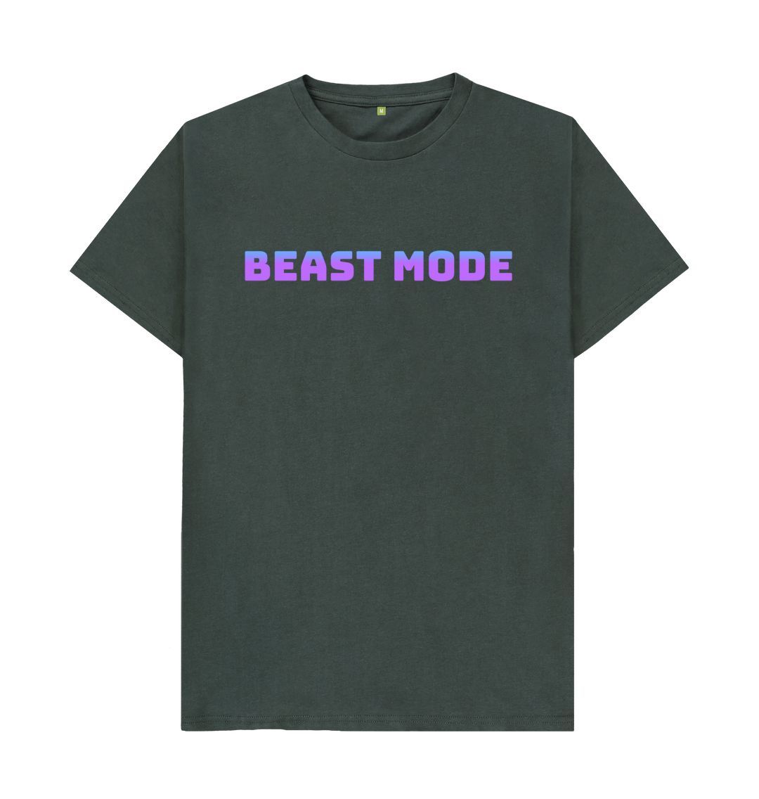 Dark Grey Beast Mode Tee