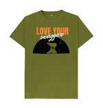 Moss Green Love Your Bear Tee