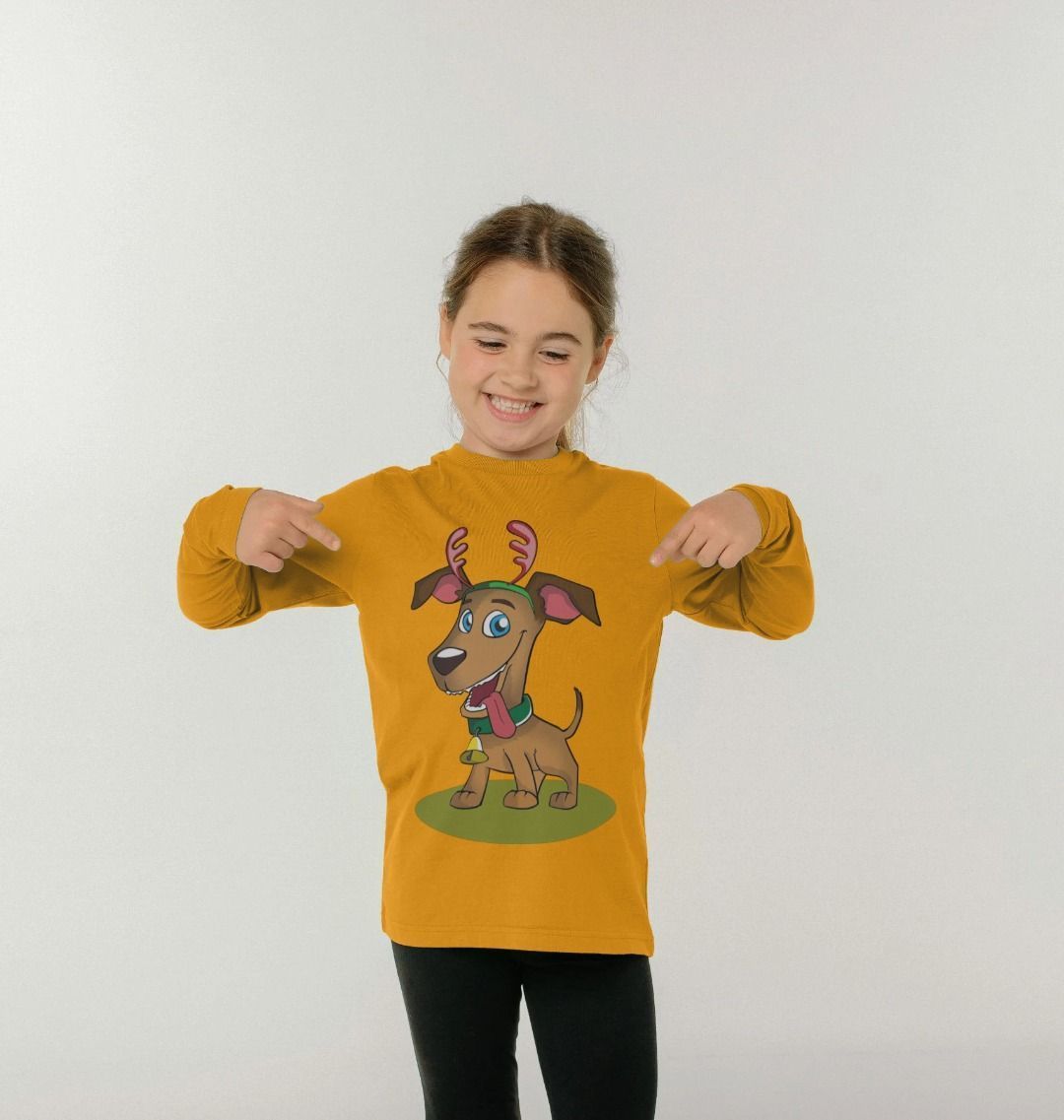 Christmas Dog Long Sleeves Tee