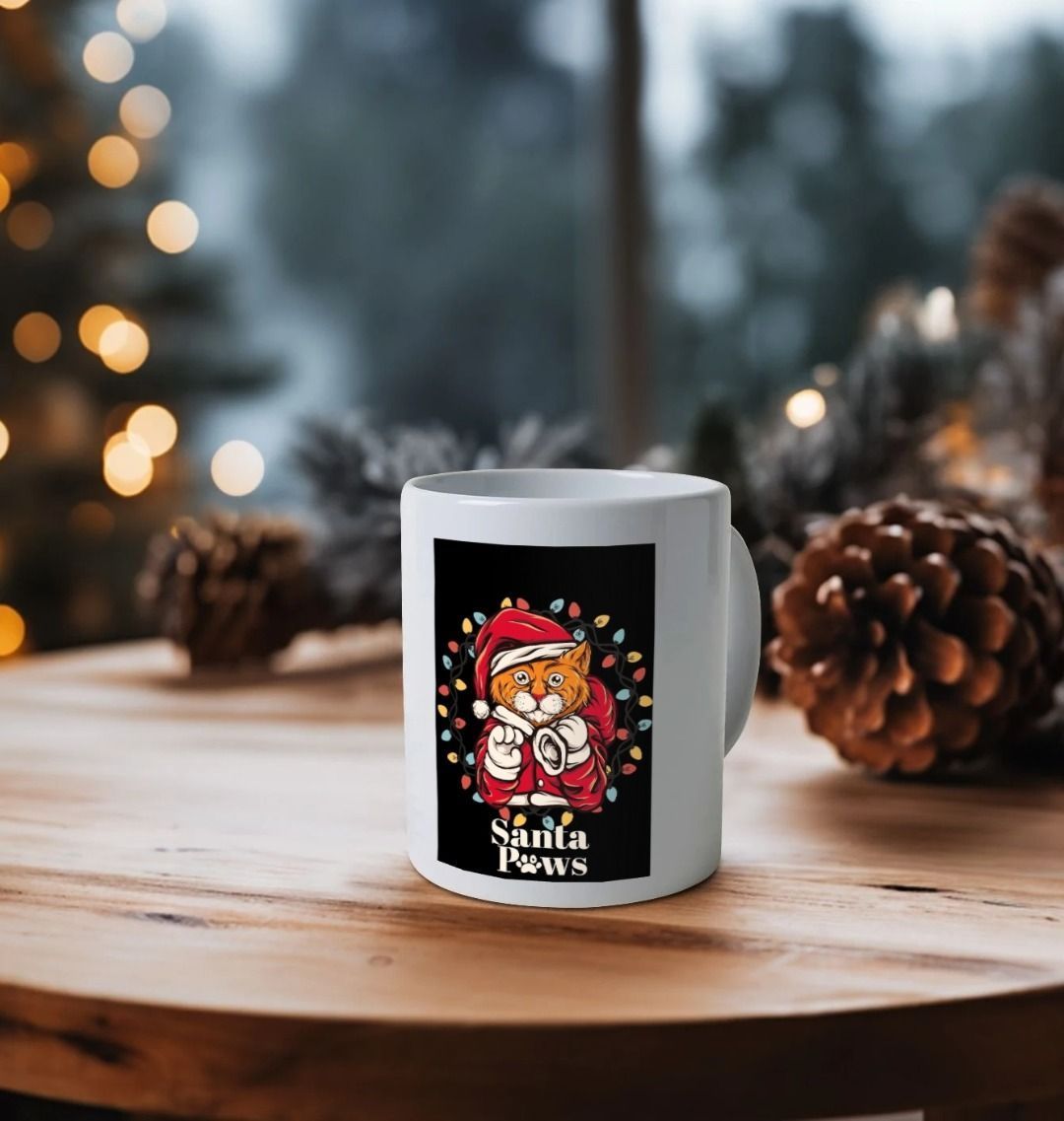 Santa Paws Ceramic Mug