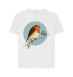 White Robin Tee