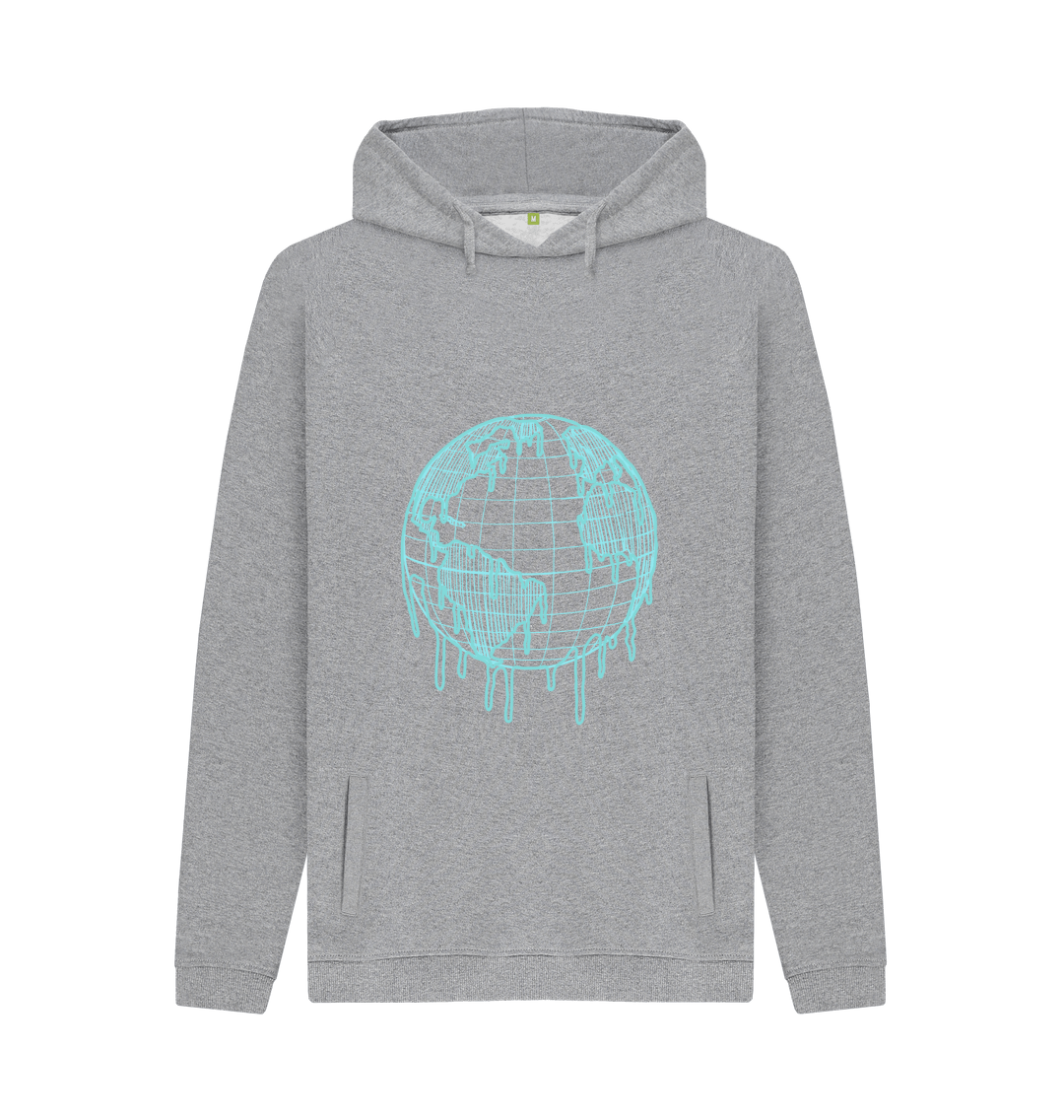 Light Heather Printed Hoody Front