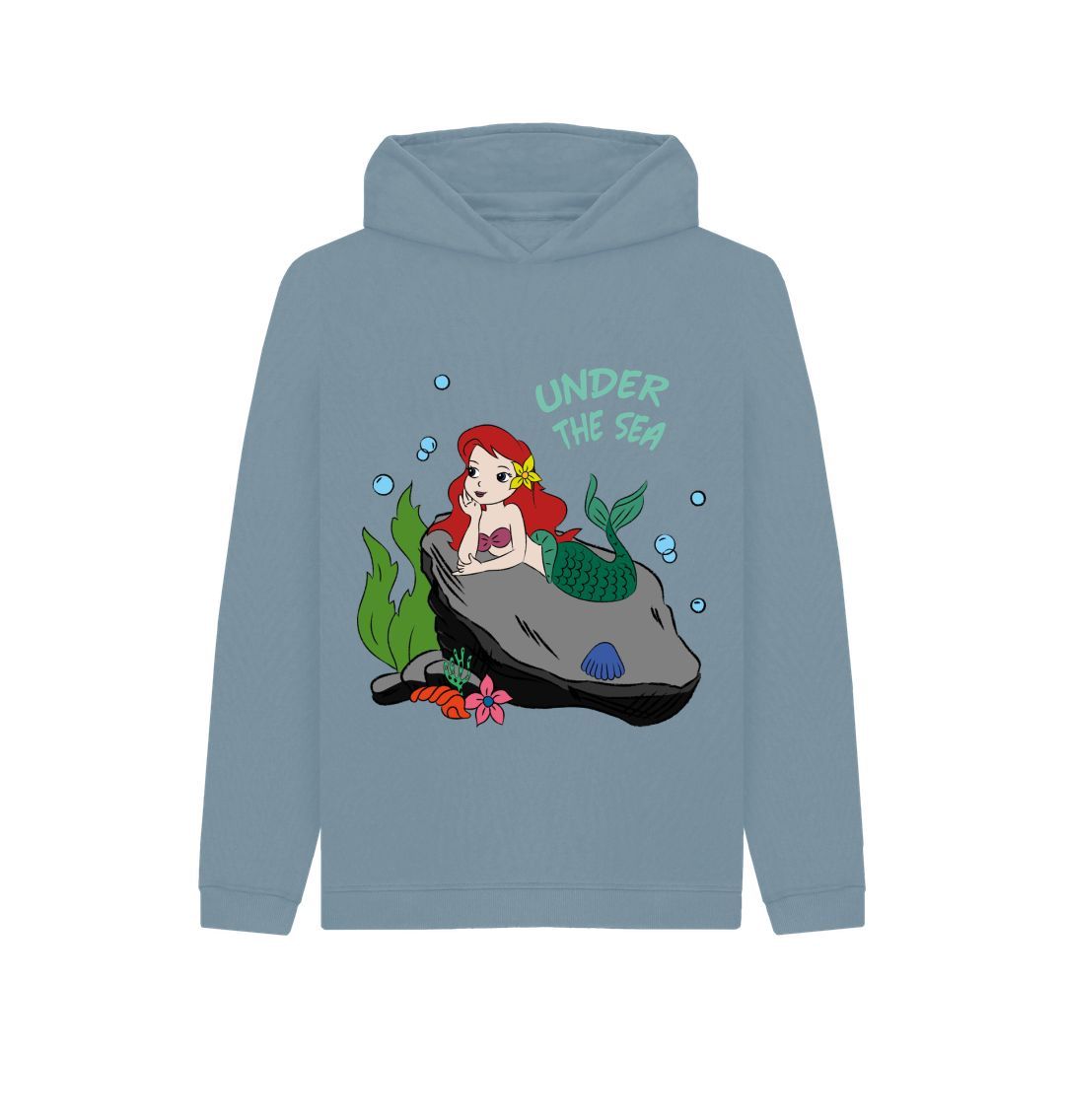 Stone Blue Mermaid Hoodie