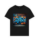 Black Grafiti Oversized Tee